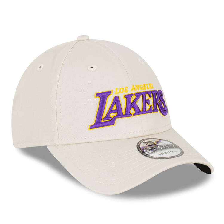 Los Angeles Lakers New Era 9FORTY Stone Cap, , rebel_hi-res