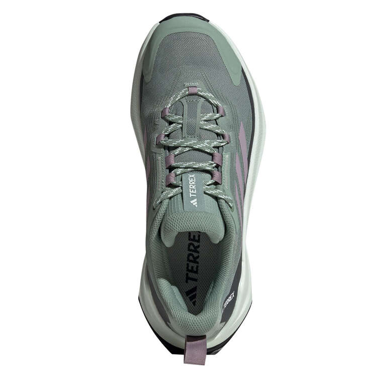 adidas Terrex Trailmaker 2.0 Womens Hiking Shoes, Green/Purple, rebel_hi-res