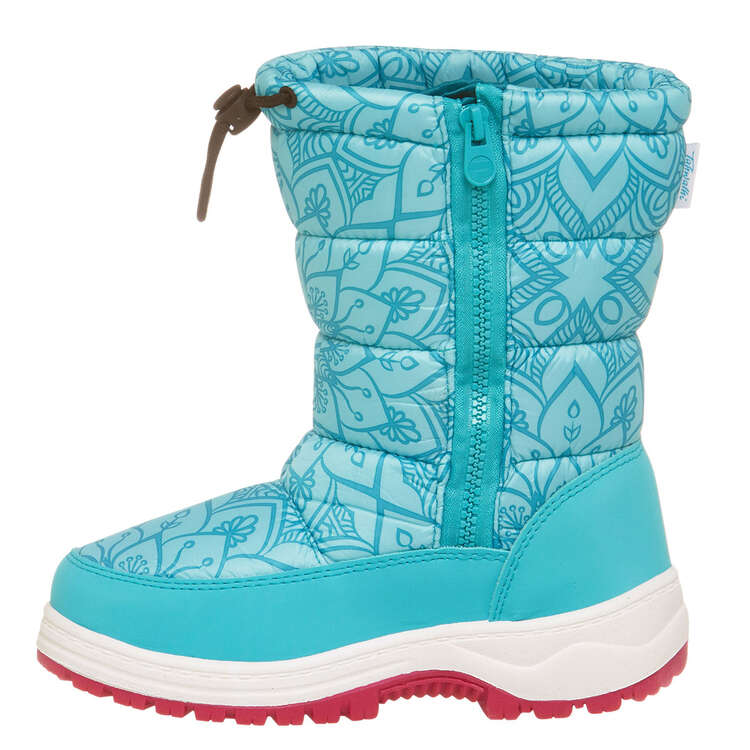 Tahwalhi Wizard Girls Snow Boots, Blue, rebel_hi-res