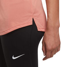 Nike Womens Swoosh Running Tank, Pink, rebel_hi-res
