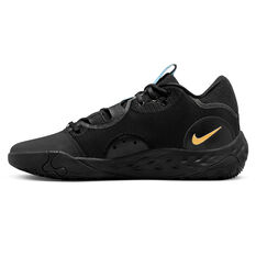 Nike PG 6 Basketball Shoes Black/Gold US 7, Black/Gold, rebel_hi-res