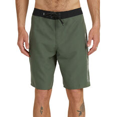 Quiksilver Mens Everyday Cutdown Board Shorts Thyme 30, Thyme, rebel_hi-res