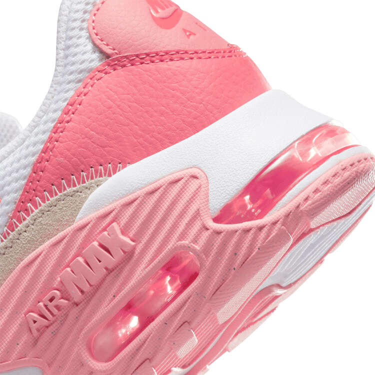 Nike Air Max Excee Womens Casual Shoes, White/Pink, rebel_hi-res