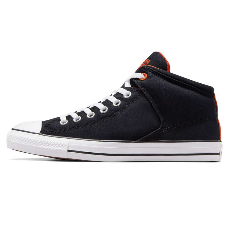 Converse Chuck Taylor All Star High Street Casual Shoes Black/White US Mens 7 / Womens 8.5, Black/White, rebel_hi-res