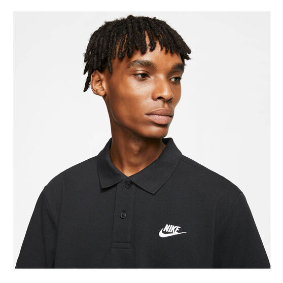 Nike Mens Sportswear Matchup Polo, Black, rebel_hi-res