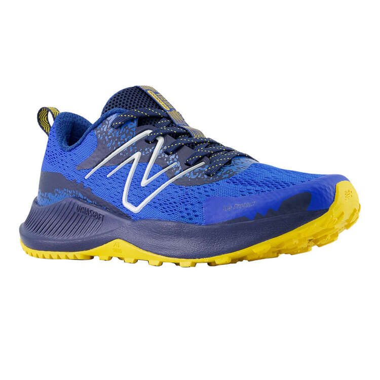 New Balance FF Nitrel V5 GS Kids Trail Running Shoes, Blue, rebel_hi-res