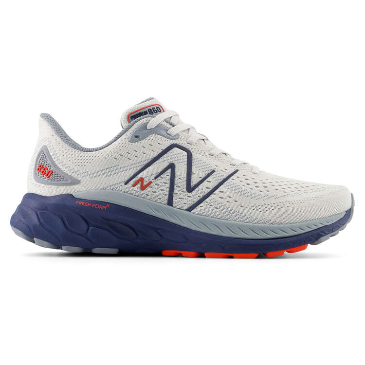 New Balance Fresh Foam X 860 v13 Mens Running Shoes Grey/Blue US 7, Grey/Blue, rebel_hi-res