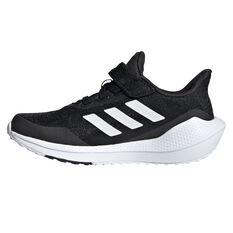 adidas EQ21 Run PS Kids Running Shoes Black/White US 11, Black/White, rebel_hi-res