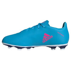adidas X Speedflow .4 Kids Football Boots, Blue/Pink, rebel_hi-res