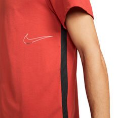 Nike Mens Dri-FIT Training Tee, Red, rebel_hi-res