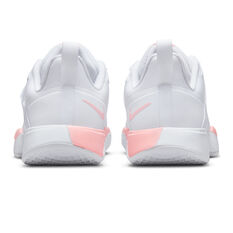 NikeCourt Vapor Lite Womens Hard Court Tennis Shoes, White/Teal, rebel_hi-res