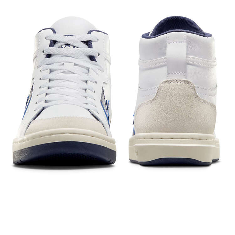 Converse Pro Blaze v2 Mens Casual Shoes, White/Blue, rebel_hi-res