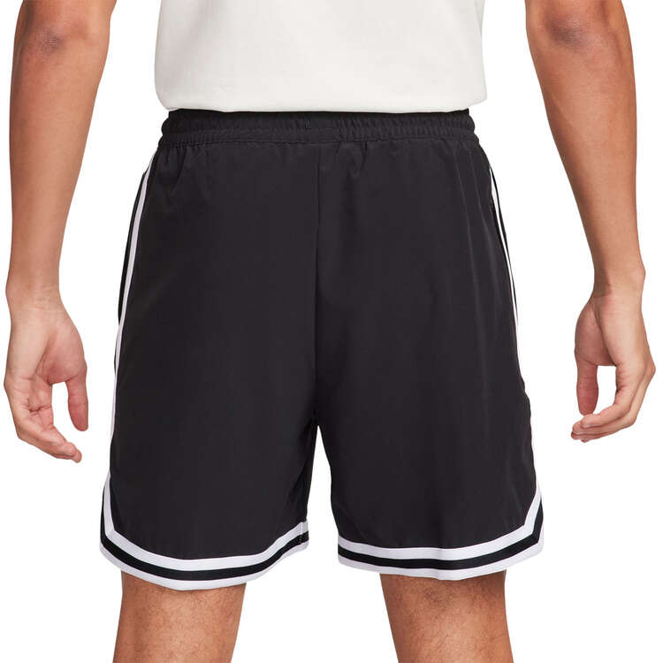Nike Mens DNA Dri-FIT 6" UV Woven Basketball Shorts Black S, Black, rebel_hi-res