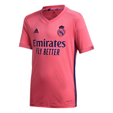 Real Madrid CF 2020/21 Kids Away Jersey, Pink, rebel_hi-res
