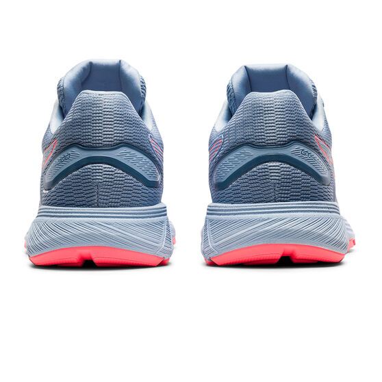 Asics GT 4000 2 D Womens Running Shoes Blue/Coral US 9, Blue/Coral, rebel_hi-res