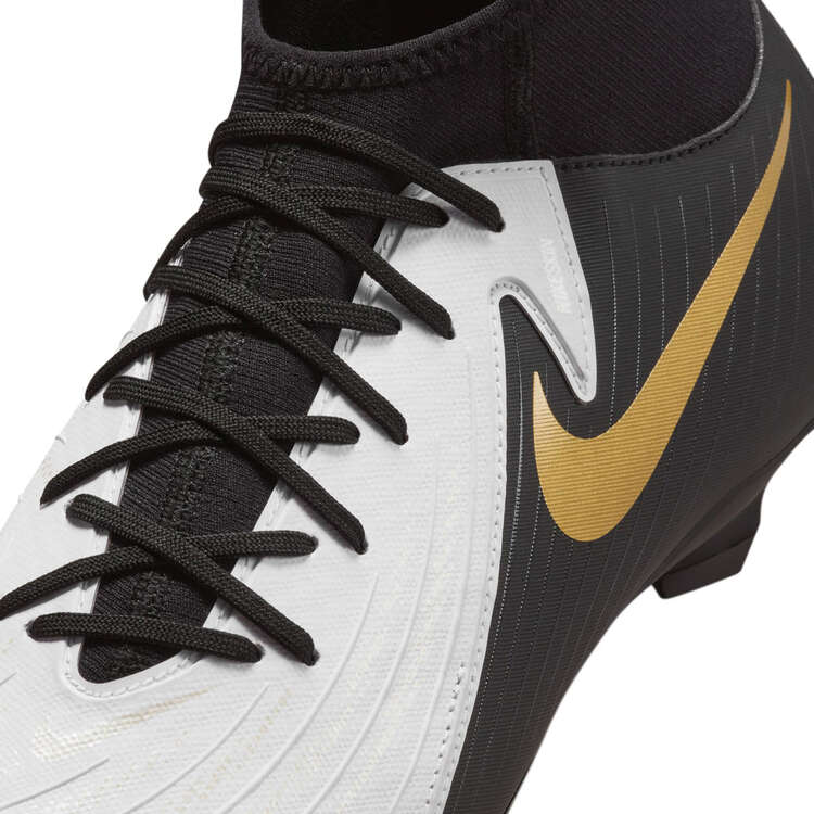 Nike Phantom Luna 2 Academy Football Boots, White/Black, rebel_hi-res