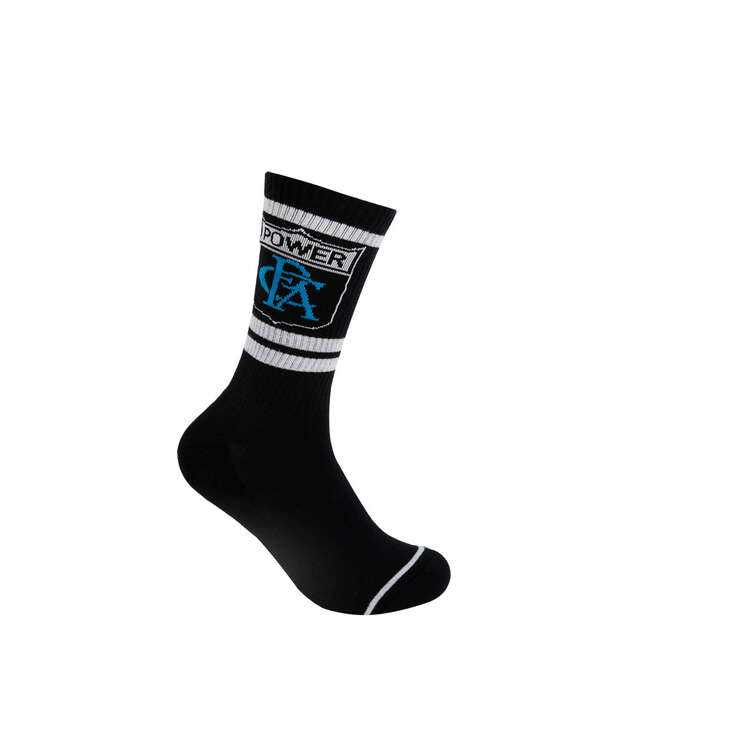 Port Adelaide FC Sneaker Socks 2 Pack, , rebel_hi-res