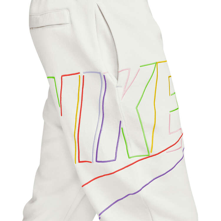 Nike Mens Club Fleece+ Pants, White, rebel_hi-res