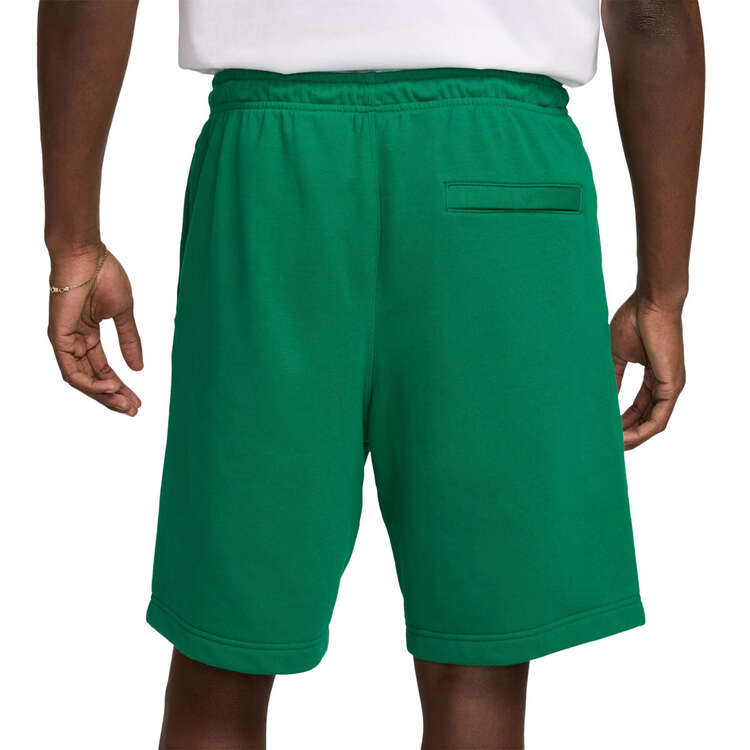 Nike Mens Club Fleece Varsity Track Pants, Green/Orange, rebel_hi-res