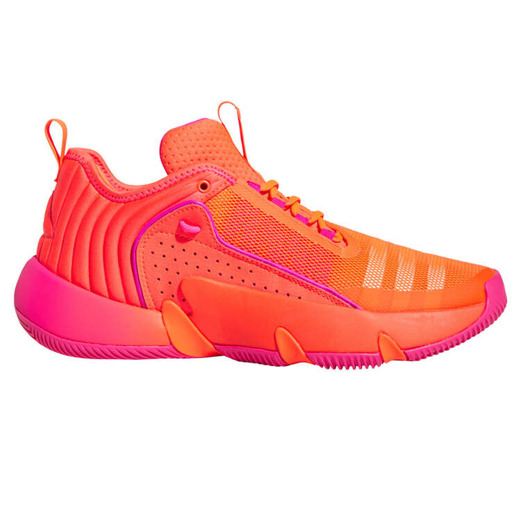 adidas Trae Unlimited Basketball Shoes Pink/Red US Mens 11 / Womens 12, Pink/Red, rebel_hi-res