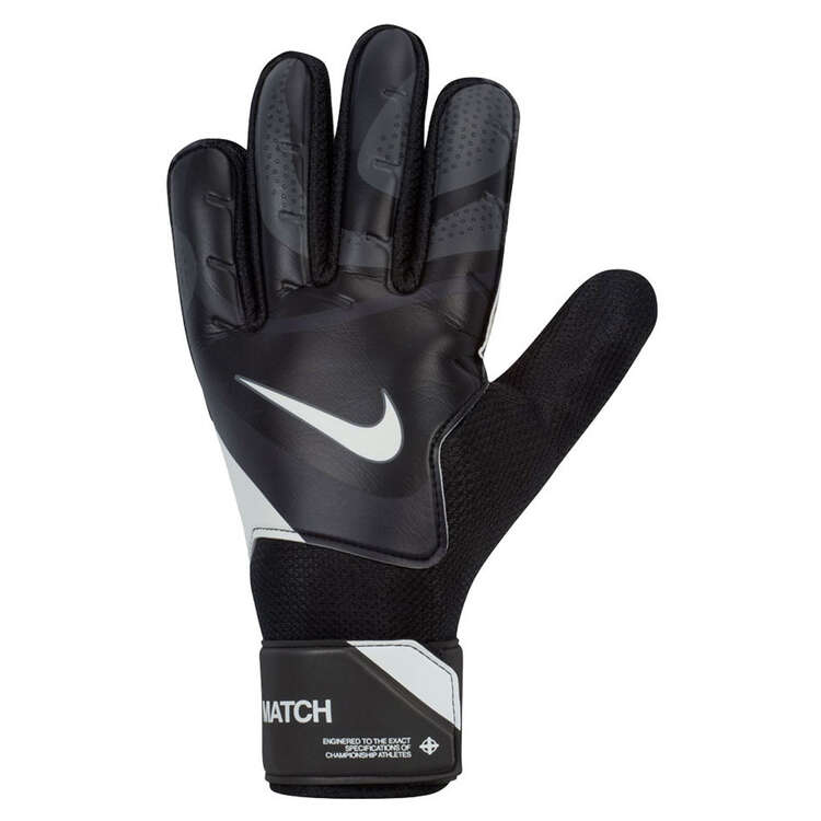 Nike Match Goalkeeping Gloves Black/Grey 8, Black/Grey, rebel_hi-res