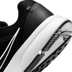 Nike Zoom Span 4 Womens Running Shoes, Black/White, rebel_hi-res