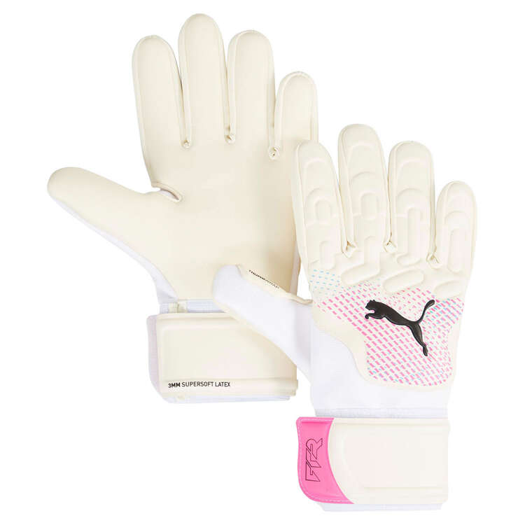 Puma Future Match NC Goalkeeping Gloves, Pink/White, rebel_hi-res