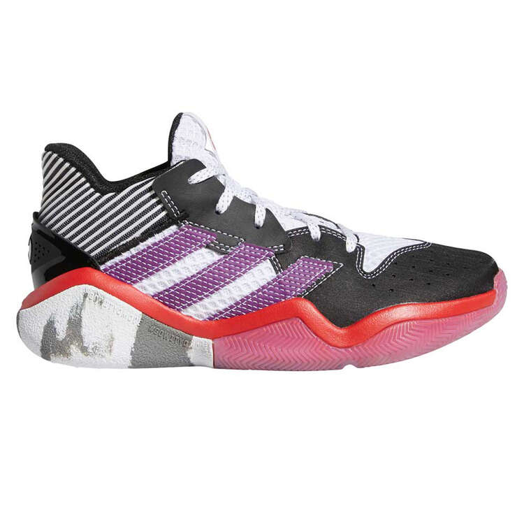 adidas Harden Step-Back Kids Basketball Shoes, , rebel_hi-res