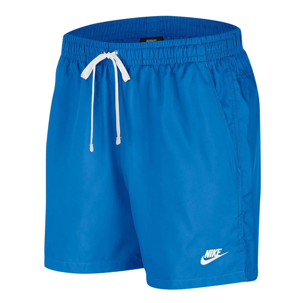 nike flow shorts blue