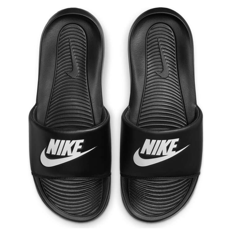 Nike Victori One Mens Slides, Black/White, rebel_hi-res