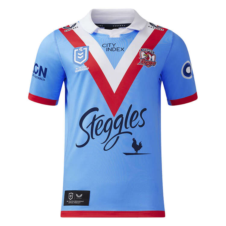 Sydney Roosters 2024 Mens ANZAC Jersey Blue M, Blue, rebel_hi-res
