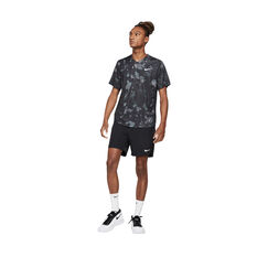 NikeCourt Mens Dri-FIT Advantage Tennis Shorts, Black, rebel_hi-res