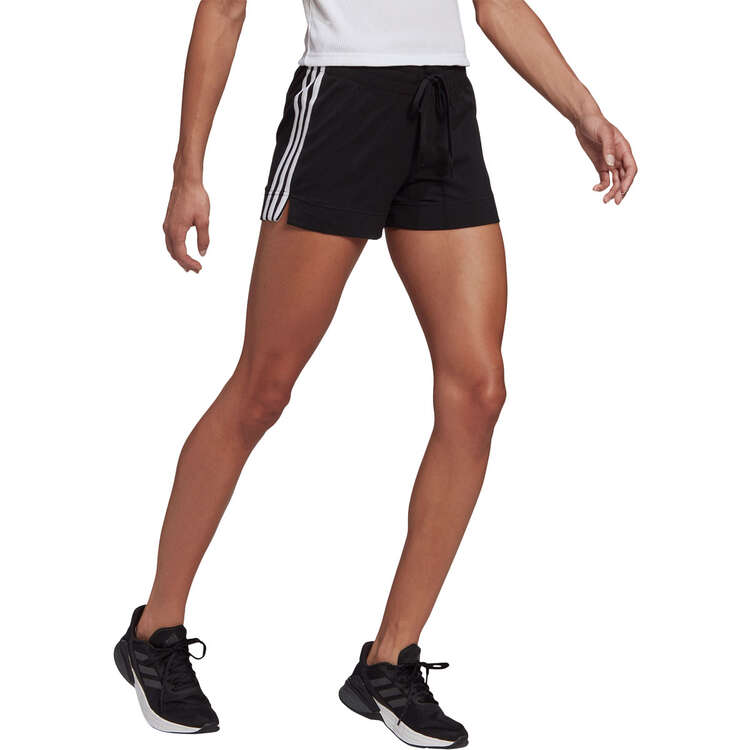 Rusteloosheid Gezamenlijke selectie Recyclen adidas Womens Essentials Slim 3-Stripes Shorts | Rebel Sport