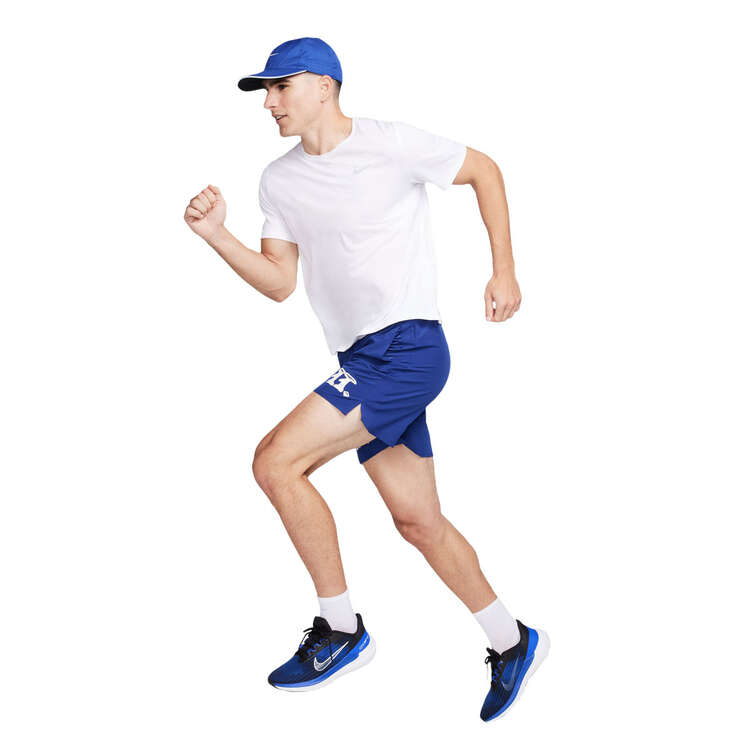 Nike Mens Dri-FIT Challenger 7-inch Unlined Running Shorts, Blue, rebel_hi-res