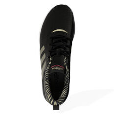 adidas QT Racer 2.0 Womens Casual Shoes, Black/White, rebel_hi-res