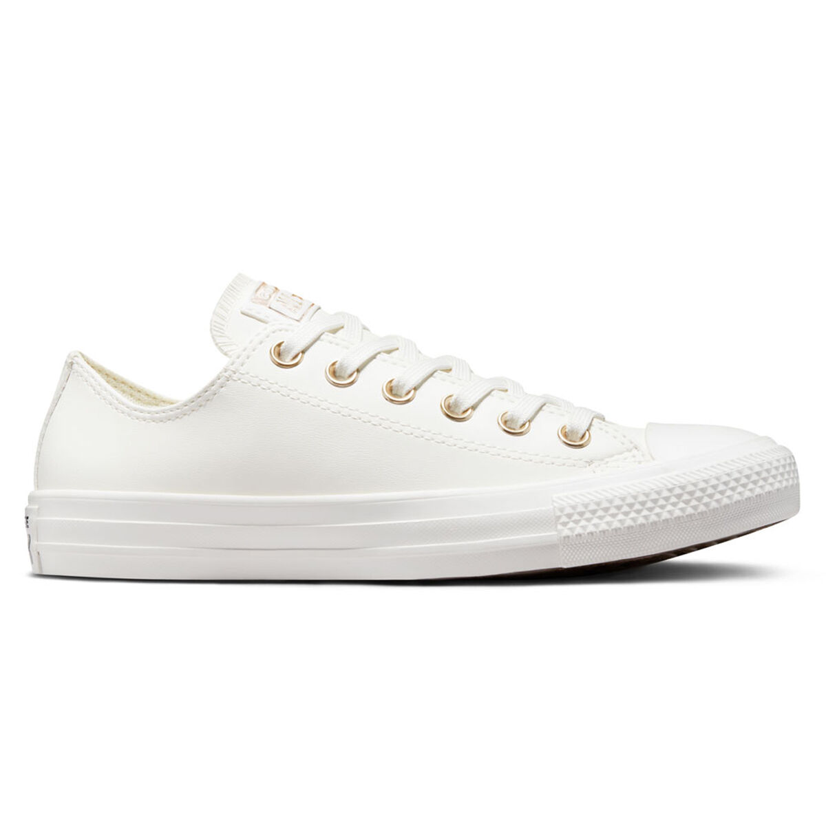 Women's white leather converse outlet