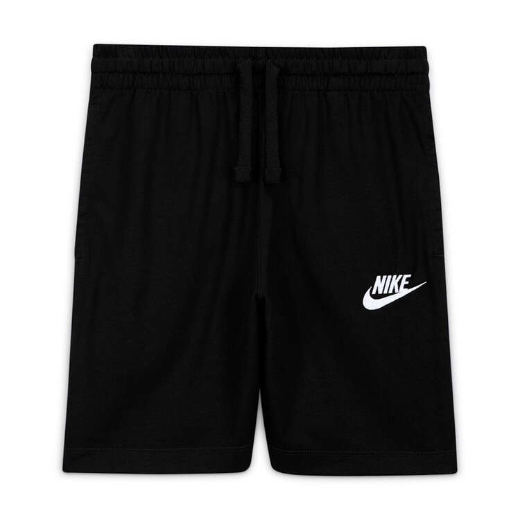 Nike Boys Sportswear Jersey Shorts, Black, rebel_hi-res