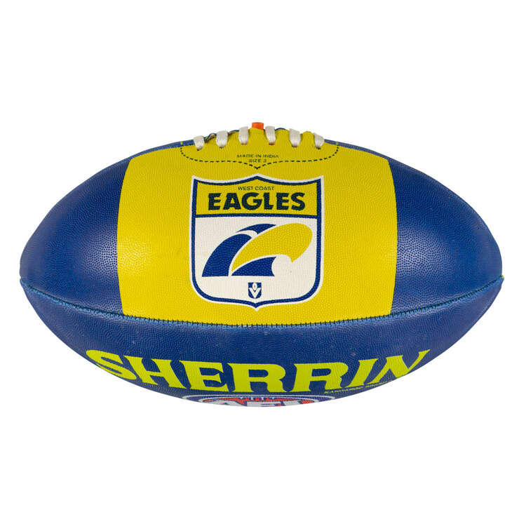 Sherrin West Coast Eagles 1st 18 Australian Rules Ball, , rebel_hi-res