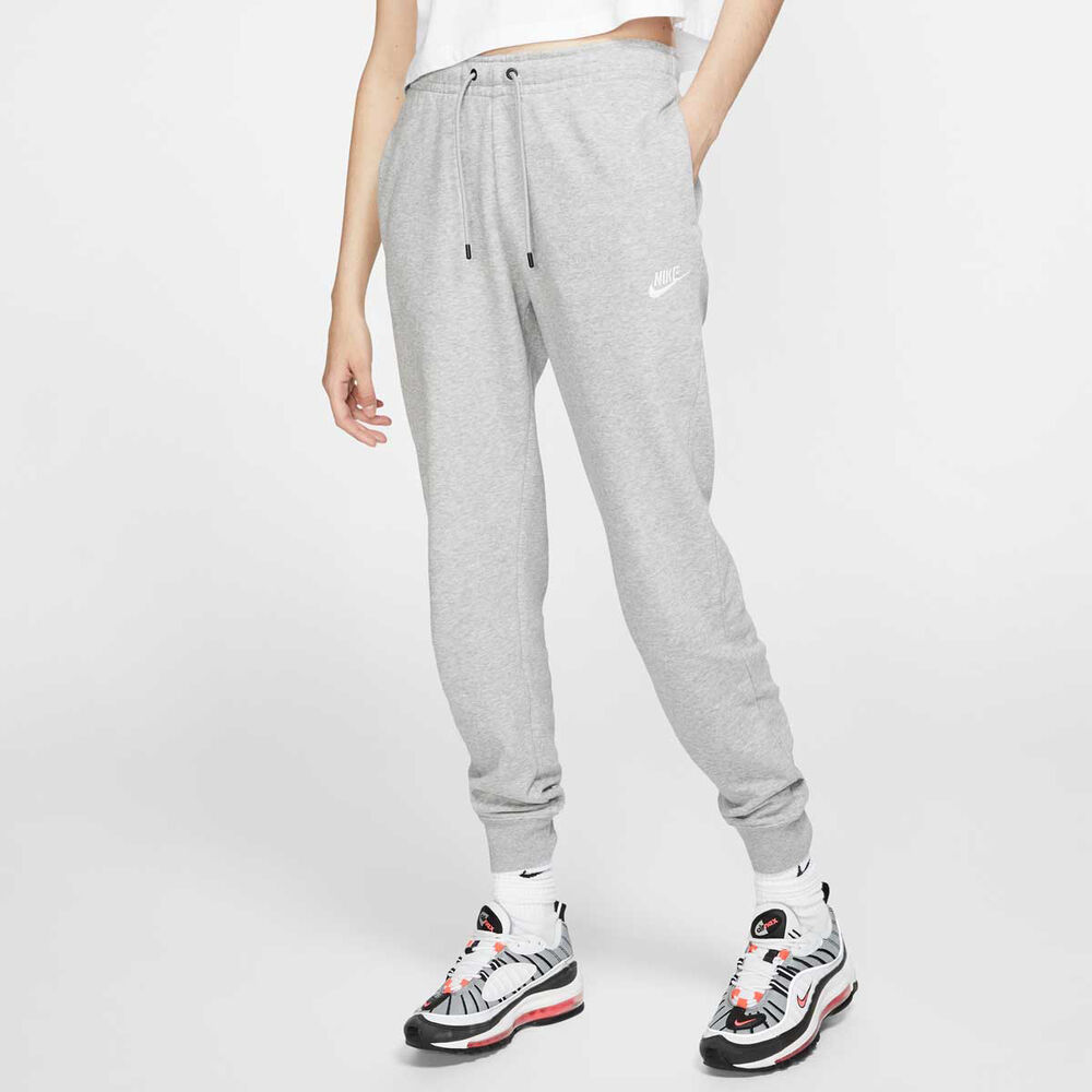 Nike Womens Sportswear Essentials Fleece Track Pants Grey XL | Rebel Sport