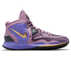Nike Kyrie 8 Kids GS Basketball Shoes Purple US 4, Purple, rebel_hi-res