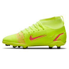 Nike Mercurial Superfly 8 Club Kids Football Boots Yellow/Black US 1, Yellow/Black, rebel_hi-res