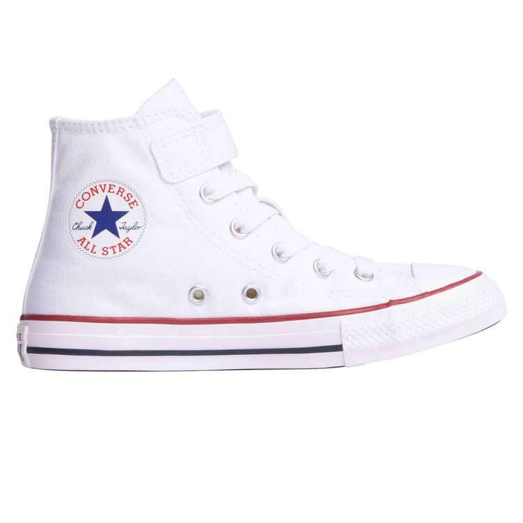 Converse Chuck Taylor All Star Easy On 1V PS Kids Casual Shoes, White, rebel_hi-res