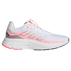 adidas Speedmotion Womens Running Shoes White/Silver US 5, White/Silver, rebel_hi-res