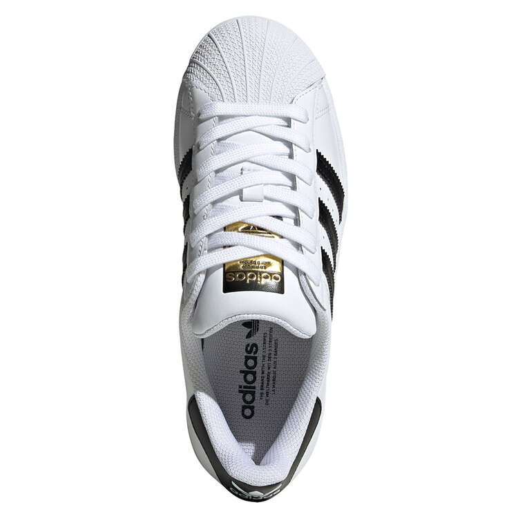 adidas Originals Superstar GS Kids Casual Shoes, White/Black, rebel_hi-res