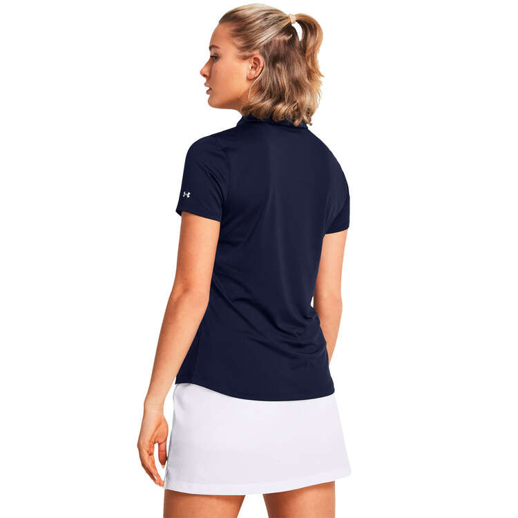 Under Armour Womens UA Playoff Polo Navy S, Navy, rebel_hi-res