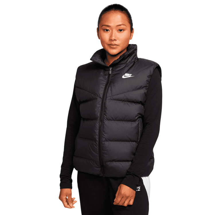 Nike Womens Sportswear Therma-FIT Windrunner Vest Black M, Black, rebel_hi-res