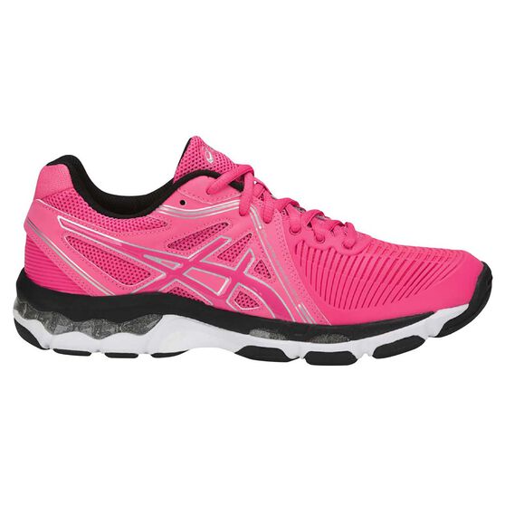Asics Gel Netburner Ballistic Womens Netball Shoes Pink / Black US 7 ...
