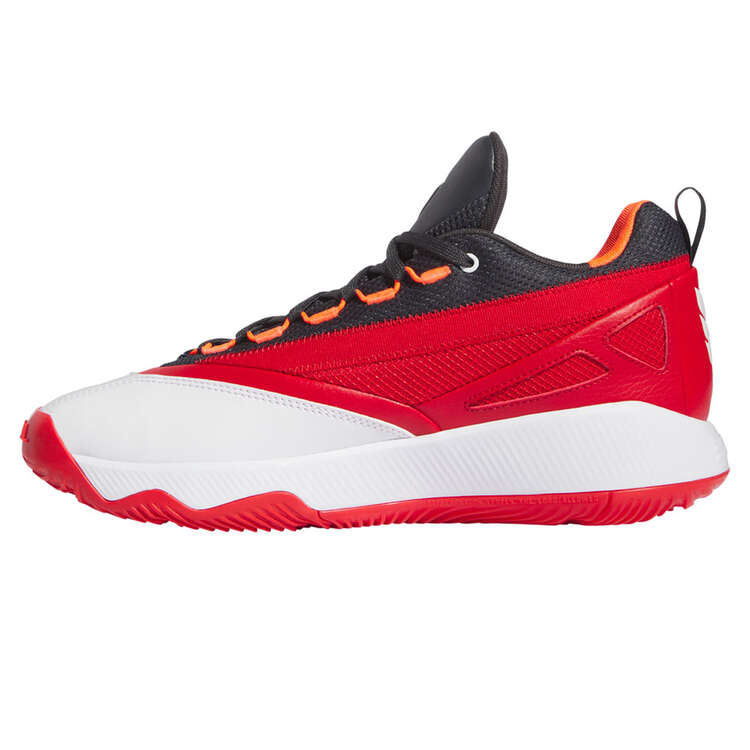 adidas Dame Certified 2 Basketball Shoes, Black/Red, rebel_hi-res