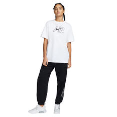 Nike Air Womens Fleece Pants, Black, rebel_hi-res