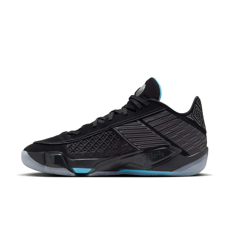 Air Jordan 38 Fundamental Low Basketball Shoes Black/Grey US Mens 7 / Womens 8.5, Black/Grey, rebel_hi-res